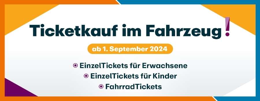 Neues Ticketsortiment ab 1. September 2024 im VRR